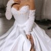 Свадебное платье, корсет декорирован кружевом. Модель К 42-30, фото 2