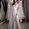 Свадебное платье конструктор минимализм с разрезом. Модель Х 17/1, фото 1